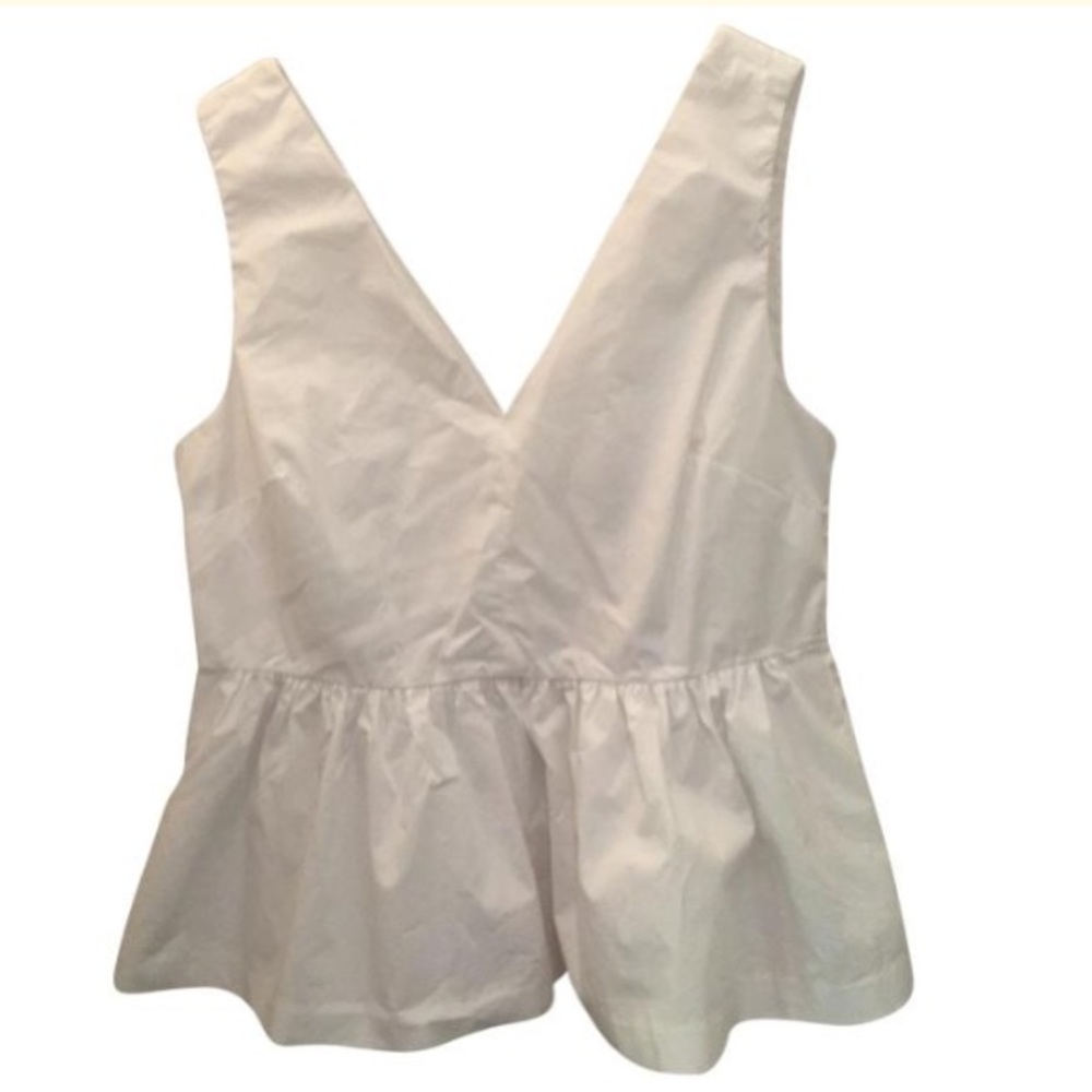 NWT J Crew peplum tank